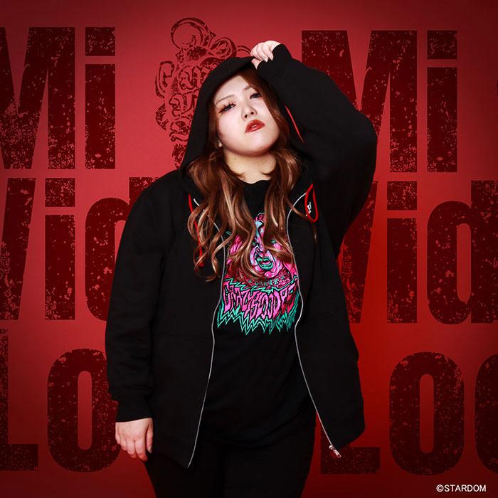 HTML03 1月末発送予定 HTML ZERO3×STARDOM 鈴季すず コラボ パーカー