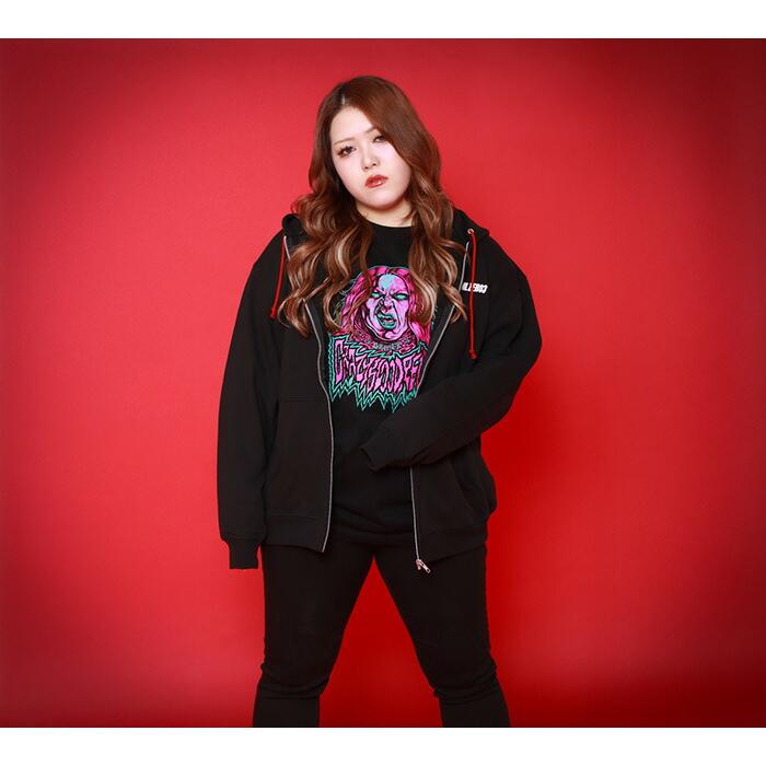 HTML03 1月末発送予定 HTML ZERO3×STARDOM 鈴季すず コラボ パーカー