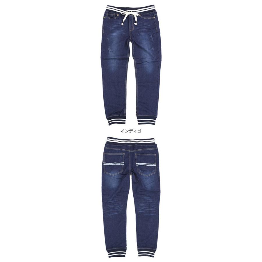 エイチティエムエル ゼロスリー パンツ HTML ZERO3 メンズ ストック ミスト デニム スウェットパンツ(Stock Mist Denim Pant HTML-PT100) | HTML03 | 01