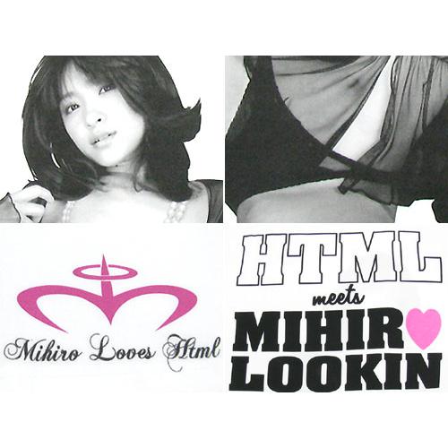 HTML03 html(エイチ・ティー・エム・エル)×mihiro Night S/S Tee