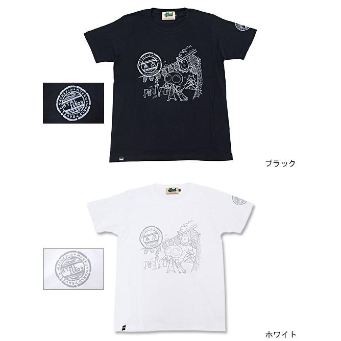 エイチティエムエル ゼロスリー HTML ZERO3 Tシャツ 半袖 メンズ & レディース ガチャピン・ムック トウキョウ トラベル(Tokyo Travel Tee) | HTML03 | 01