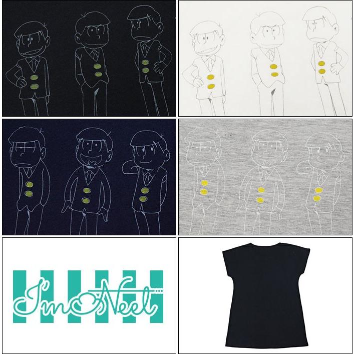 エイチティエムエル ゼロスリー ワンピース レディース HTML ZERO3×おそ松さん×BANDAI Im Neet Six Stripe Onepiece | HTML03 | 03