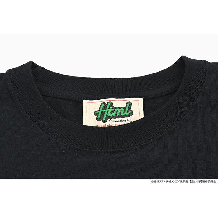 エイチティエムエル ゼロスリー Tシャツ 半袖 HTML ZERO3 メンズ 推しの子 ラブ アンド フェイク コラボ(Love&Fake Tee HTML-T613)[M便 1/1] | HTML03 | 15