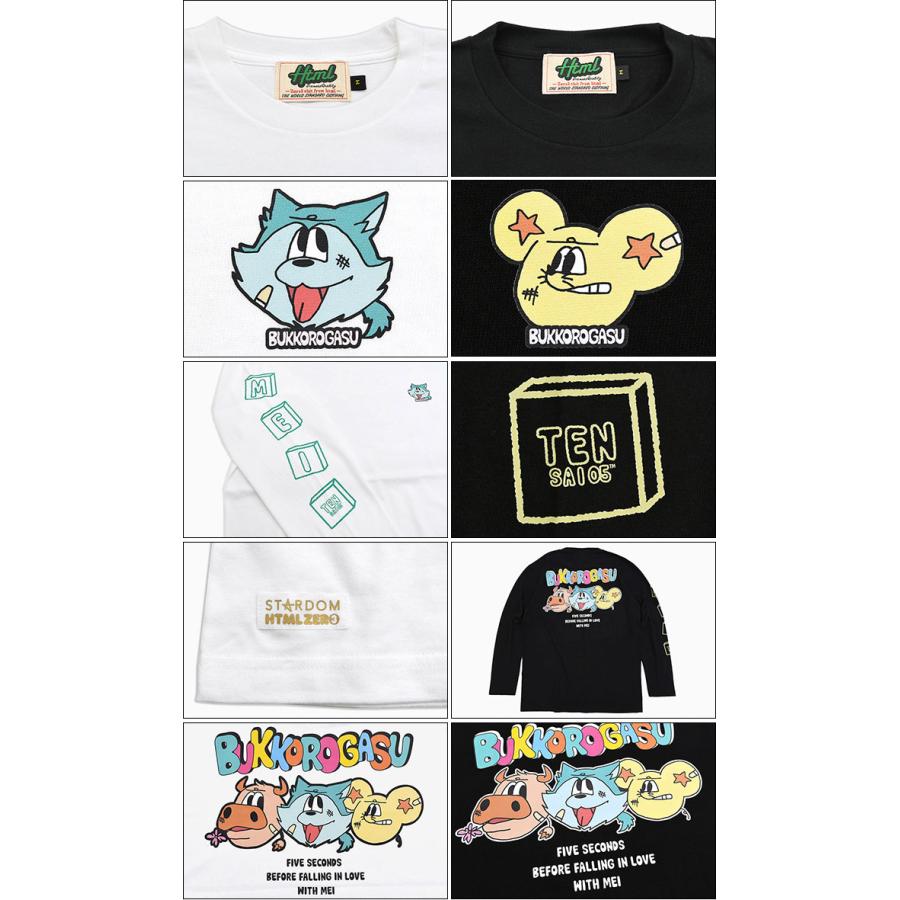 HTML03 HTML ZERO3×STARDOM 星来芽依 コラボ ロンT Tシャツ 長袖