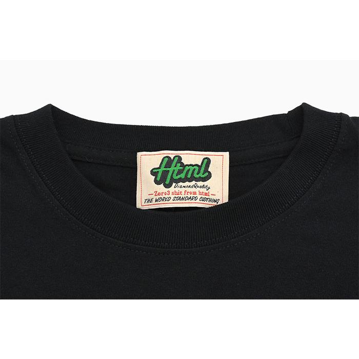 エイチティエムエル ゼロスリー Tシャツ 半袖 HTML ZERO3 メンズ ガチャピン・ムック サンセット コラボ ( Sunset Tee HTML-T628 )[M便 1/1] | HTML03 | 12