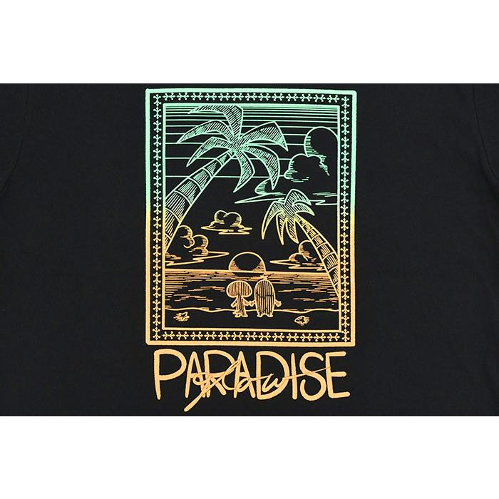 エイチティエムエル ゼロスリー Tシャツ 半袖 HTML ZERO3 メンズ ガチャピン・ムック サンセット コラボ ( Sunset Tee HTML-T628 )[M便 1/1] | HTML03 | 13