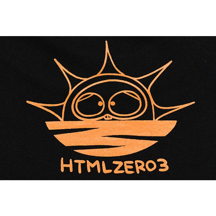 エイチティエムエル ゼロスリー Tシャツ 半袖 HTML ZERO3 メンズ ガチャピン・ムック サンセット コラボ ( Sunset Tee HTML-T628 )[M便 1/1] | HTML03 | 19