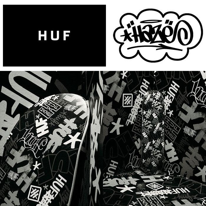 ハフ スケボー スケートボード HUF デッキ 8.25インチ HAZE Skate Deck コラボ ( 8.25inch 板 単品 ブランド  メーカー sk8 初心者 AC00494 )