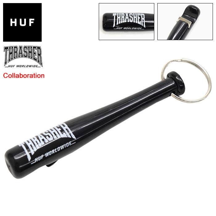HUF（ハフ） キーホルダー スラッシャー ミニ バット ボトル