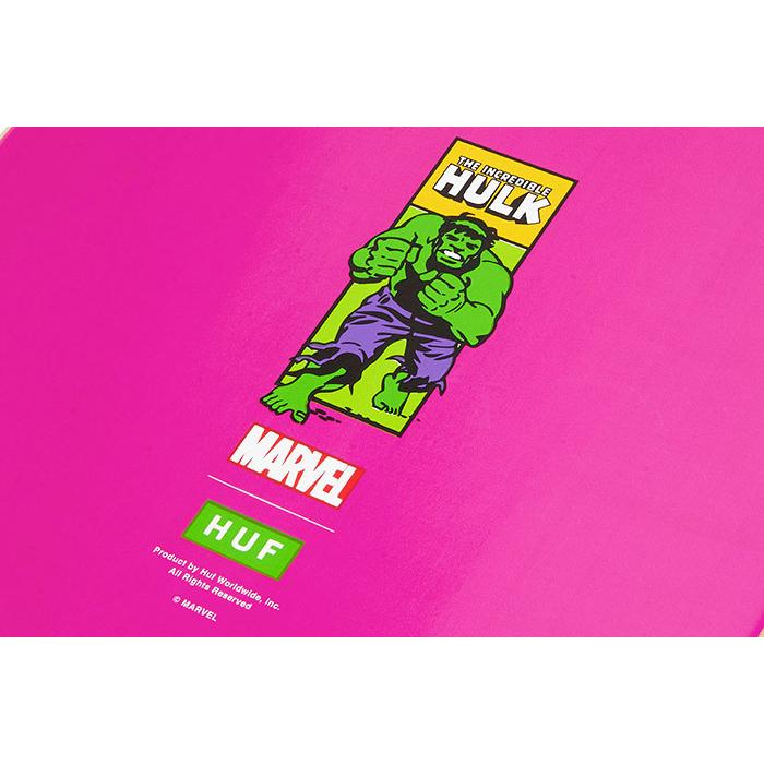 ハフ スケボー スケートボード デッキ HUF 8.25インチ MARVEL HULK Radiate Skate Deck コラボ ( MARVEL HULK Radiate Skate Deck AC00763 )｜icefield｜03