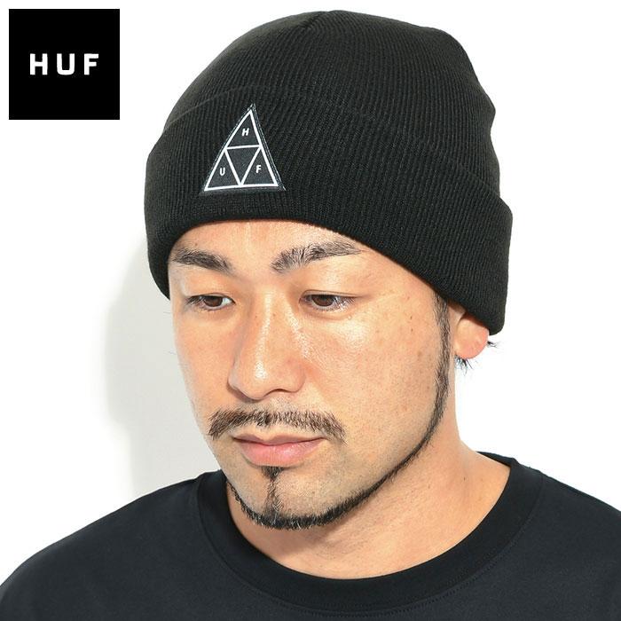 HUF（ハフ） ニット帽 メンズ エッセンシャルズ トリプル