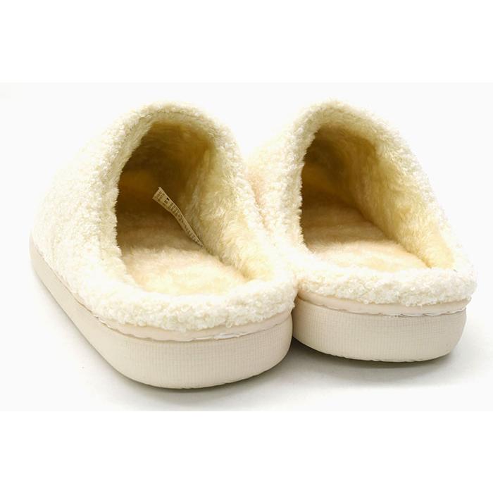 HUF（ハフ） サンダル メンズ 男性用 ファジー スリッパ Natural ( HUF