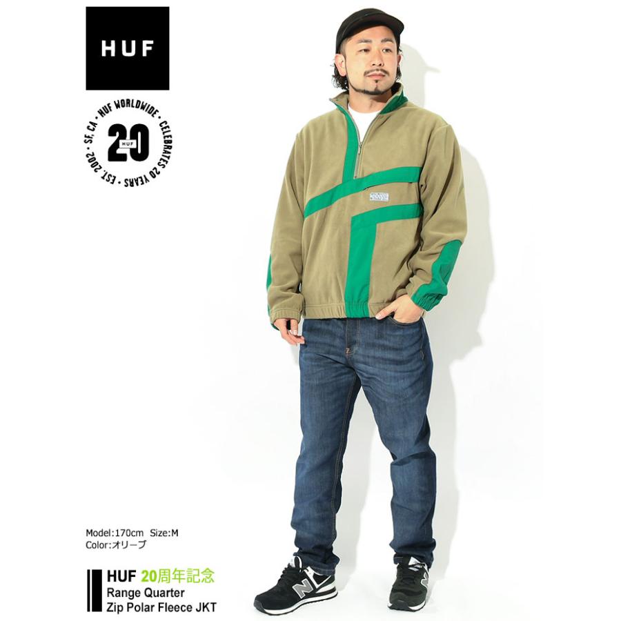 HUF ハフ ジャケット メンズ レンジ クウォーター ジップ HUF ハフ ジャケット メンズ レンジ クウォーター ジップ