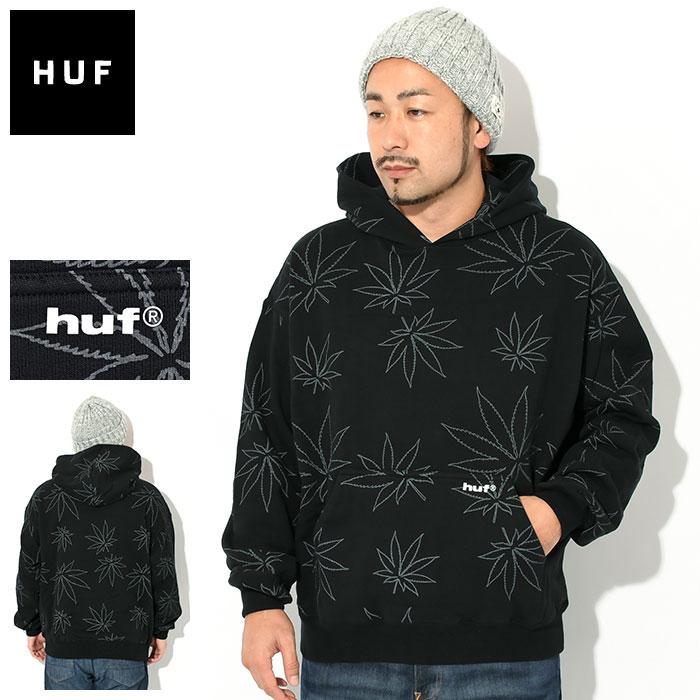 HUF（ハフ） パーカー プルオーバー メンズ プラントライフ フリース