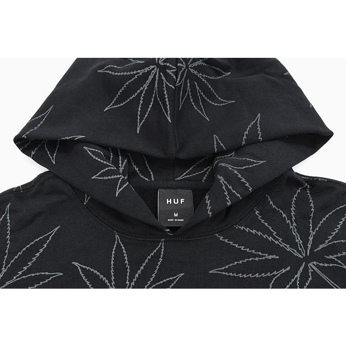 HUF（ハフ） パーカー プルオーバー メンズ プラントライフ フリース