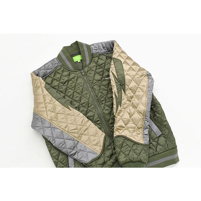 ハフ ジャケット HUF メンズ ライトニング ボンバー ( Lightning Bomber JKT キルティングジャケット JACKET アウター ブルゾン JK00371 )|icefield|12