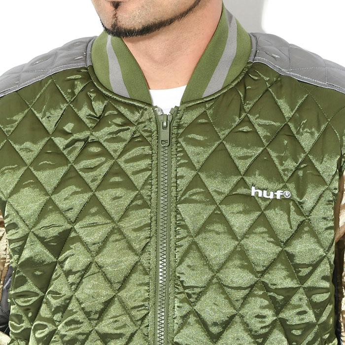 ハフ ジャケット HUF メンズ ライトニング ボンバー ( Lightning Bomber JKT キルティングジャケット JACKET アウター ブルゾン JK00371 )|icefield|07