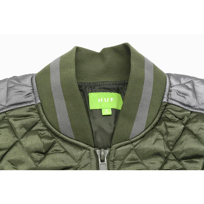 ハフ ジャケット HUF メンズ ライトニング ボンバー ( Lightning Bomber JKT キルティングジャケット JACKET アウター ブルゾン JK00371 )|icefield|09