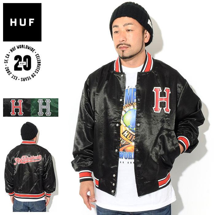 HUF ハフ ジャケット メンズ クラッカージャック サテン ベース HUF ハフ ジャケット メンズ クラッカージャック サテン ベース
