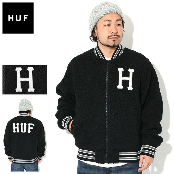 HUF ハフ ジャケット メンズ シェルパ バーシティー(Sherpa HUF ハフ ジャケット メンズ シェルパ バーシティー(Sherpa