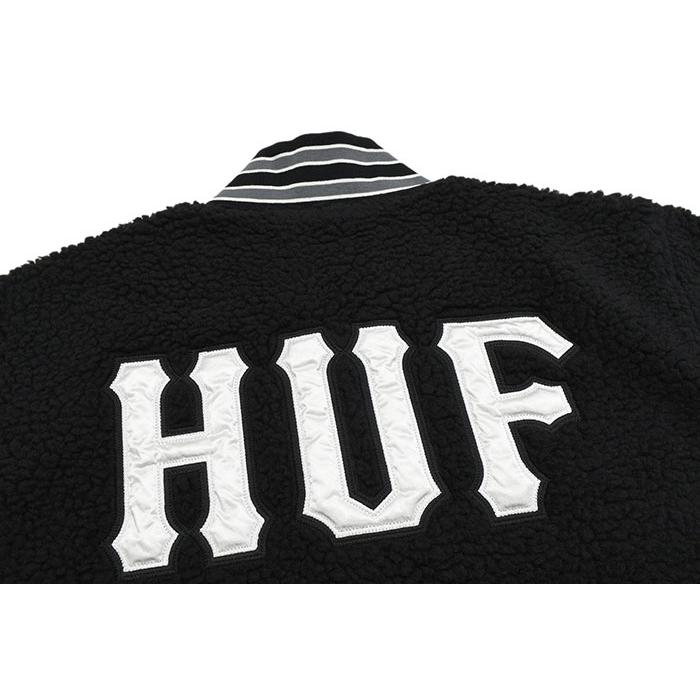 HUF ハフ ジャケット メンズ シェルパ バーシティー(Sherpa HUF ハフ ジャケット メンズ シェルパ バーシティー(Sherpa