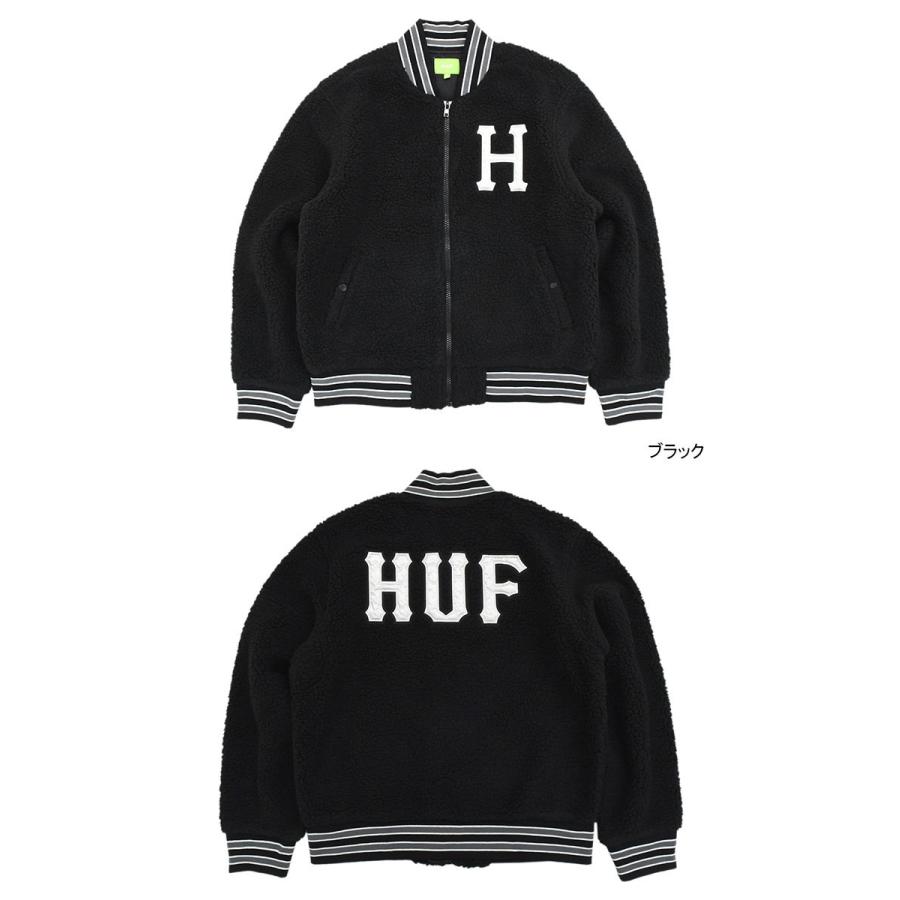 HUF ハフ ジャケット メンズ シェルパ バーシティー(Sherpa HUF ハフ ジャケット メンズ シェルパ バーシティー(Sherpa