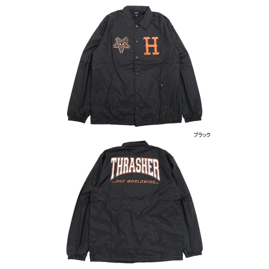 HUF（ハフ） ジャケット メンズ スラッシャー スプリット コーチ