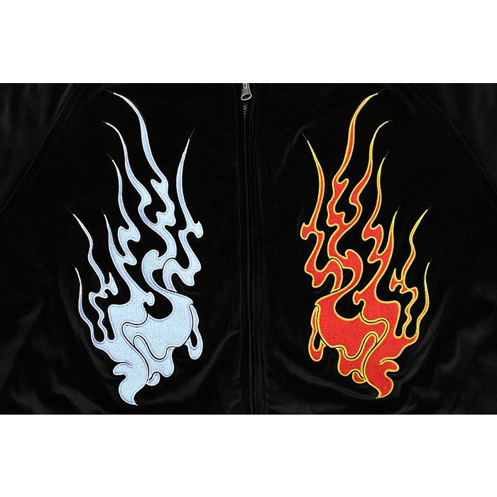 HUF ハフ ジャケット メンズ ディストラクティブ スカジャン HUF ハフ ジャケット メンズ ディストラクティブ スカジャン