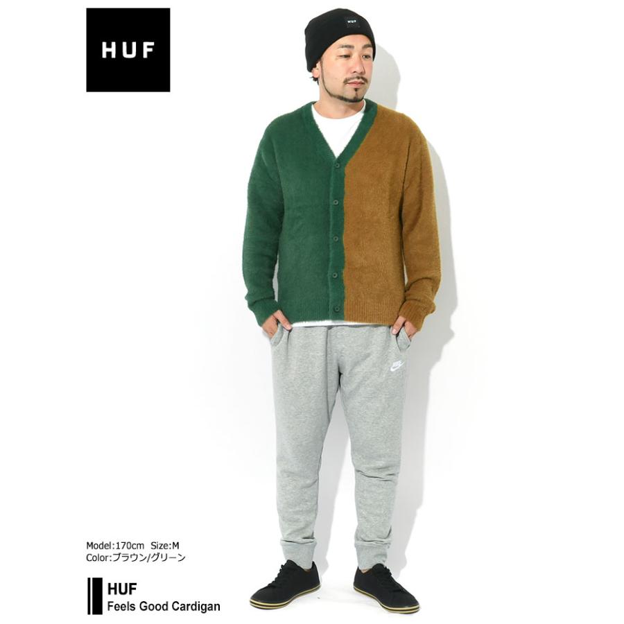 HUF ハフ カーディガン メンズ フィールズ グッド ( Feels Good HUF ハフ カーディガン メンズ フィールズ グッド ( Feels Good