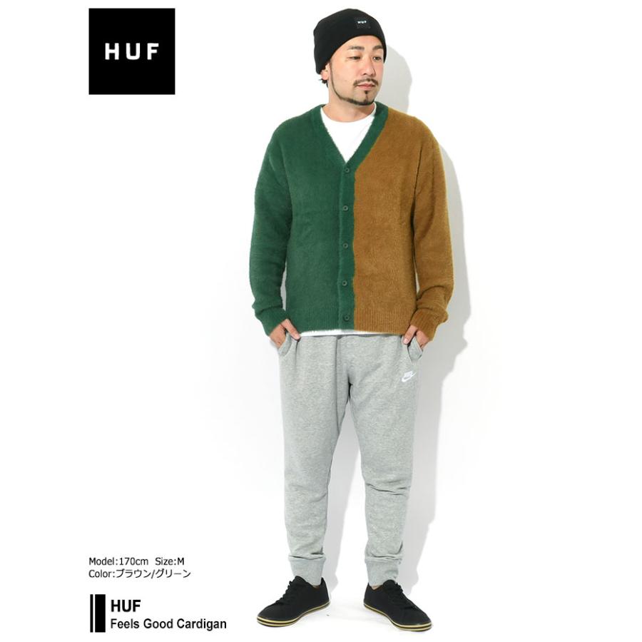 ハフ カーディガン HUF メンズ フィールズ グッド ( HUF Feels Good Cardigan トップス メンズ 男性用 KN00391 )