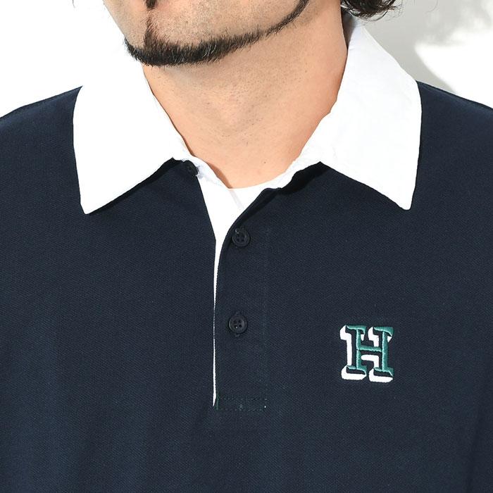 HUF（ハフ） ポロシャツ 長袖 メンズ ロングデン ( HUF Longden L/S 