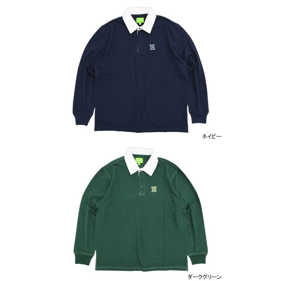 HUF（ハフ） ポロシャツ 長袖 メンズ ロングデン ( HUF Longden L/S