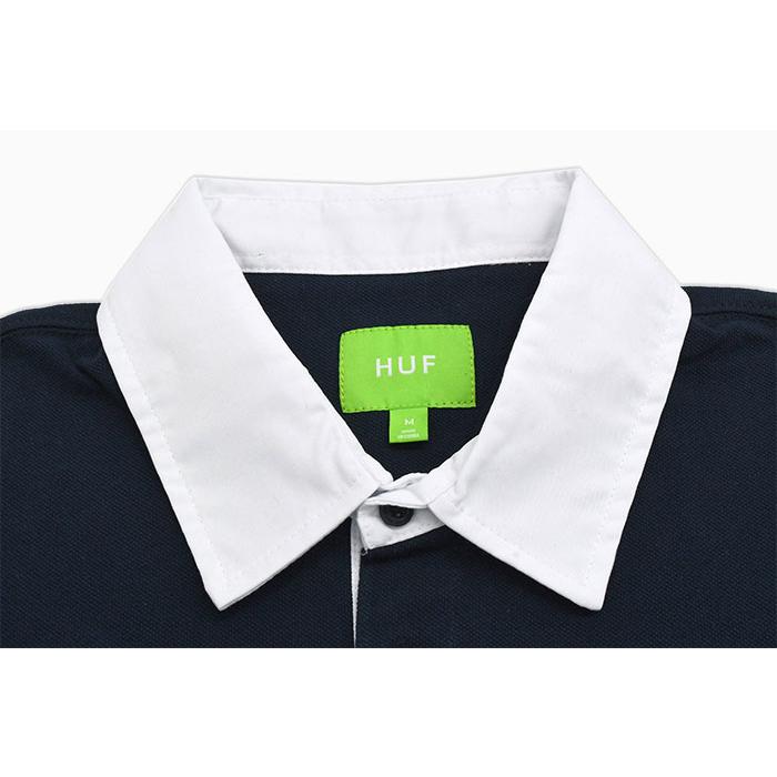 HUF（ハフ） ポロシャツ 長袖 メンズ ロングデン ( HUF Longden L/S 