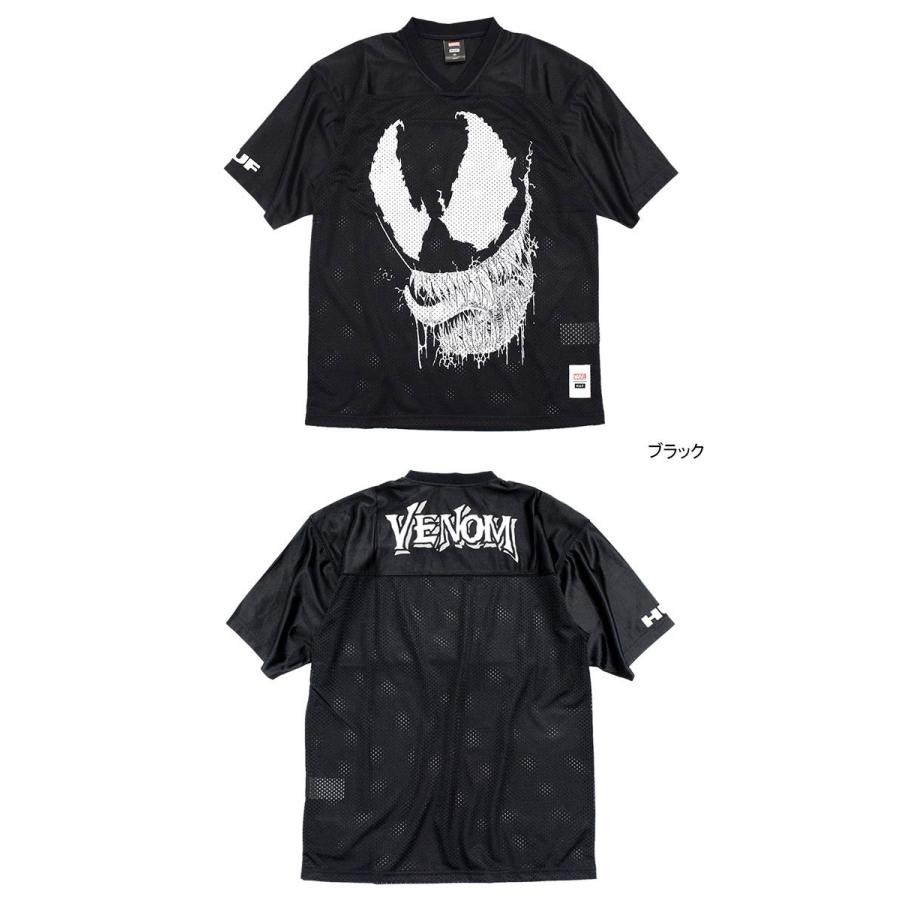 HUF ハフ カットソー 半袖 メンズ マーベル ヴェノム HUF ハフ カットソー 半袖 メンズ マーベル ヴェノム