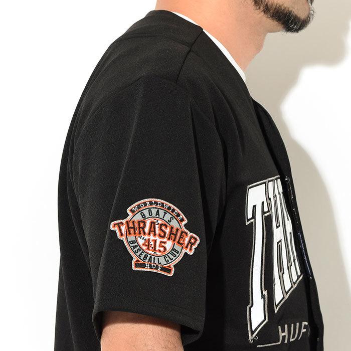 HUF（ハフ） シャツ 半袖 メンズ スラッシャー センター フィールド