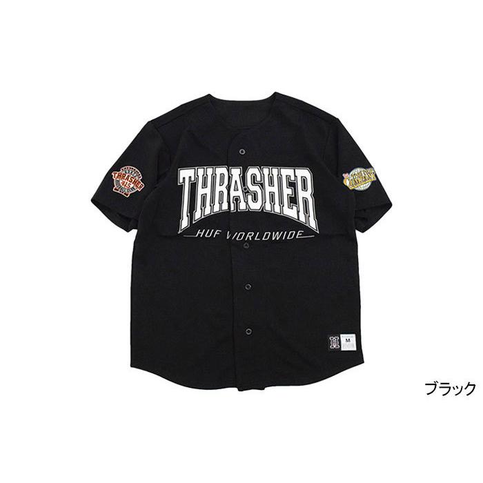 HUF（ハフ） シャツ 半袖 メンズ スラッシャー センター フィールド