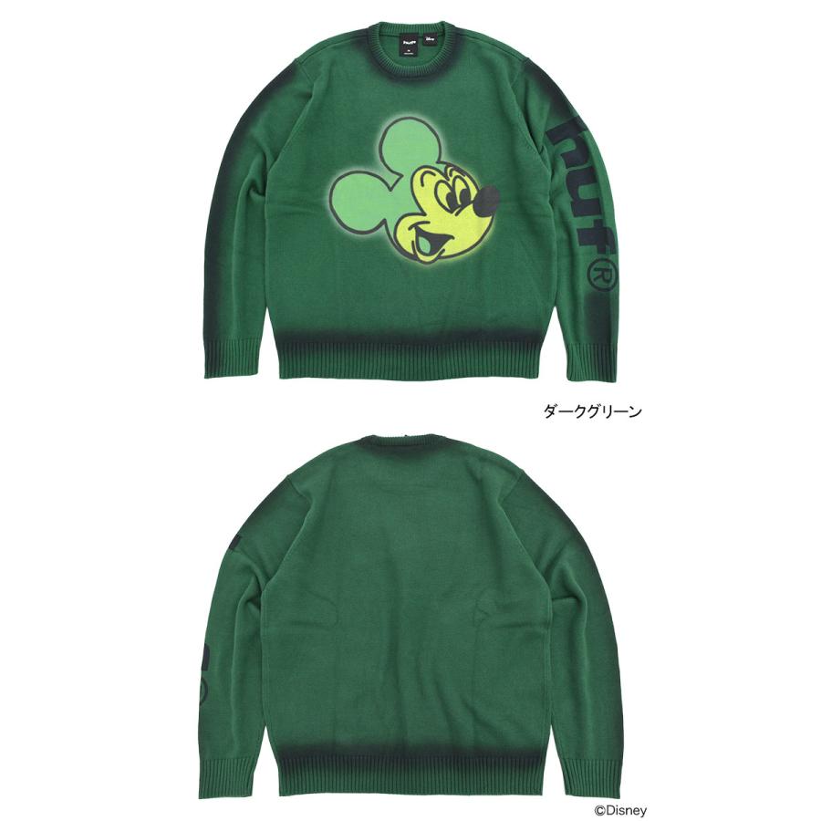 HUF（ハフ） セーター メンズ ディズニー ミッキーマウス ミッキー