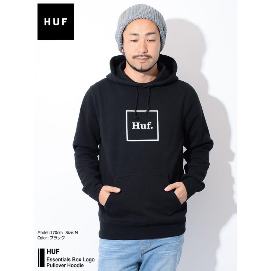 ハフ パーカー プルオーバー HUF メンズ エッセンシャルズ ボックス ロゴ ( Essentials Box Logo Pullover  Hoodie スウェット PF00098 )