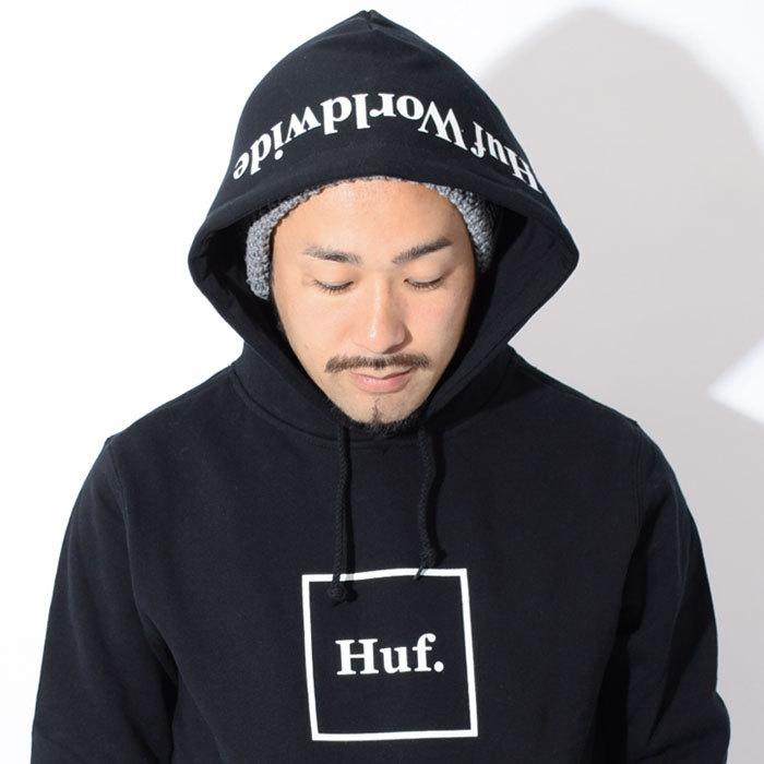 特別プライス HUF ハフ パーカー プルオーバー BOX LOGO - パーカー