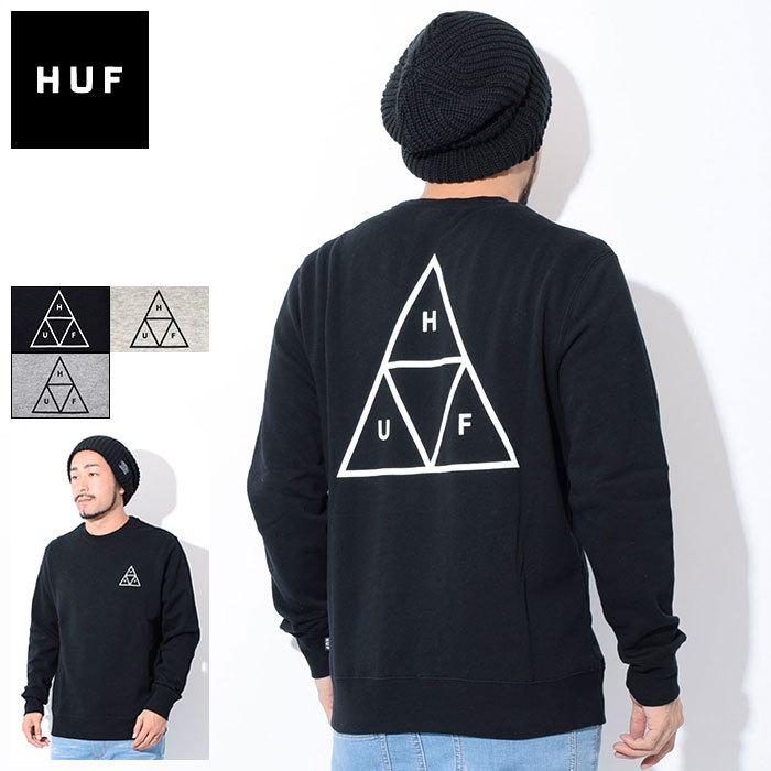 ハフ トレーナー Huf メンズ エッセンシャルズ トリプル トライアングル クルー スウェット Essentials Triple Triangle Sweat Pf Ice Field 通販 Paypayモール