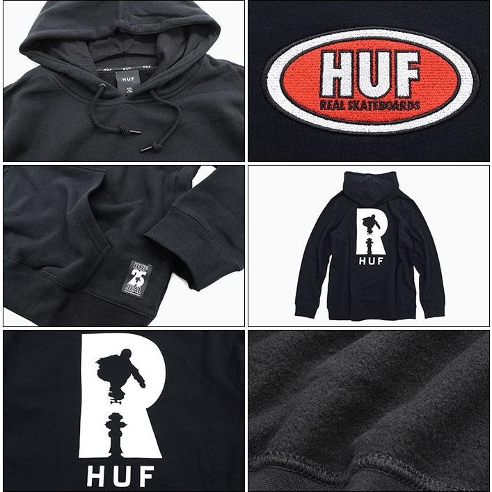 REAL SKATEBOARDS PULLOVER HOODIE パーカー HUF ハフ プルオーバー パーカー メンズ リアル スケートボード