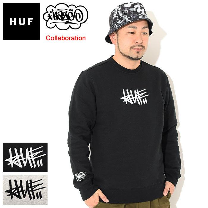 HUF（ハフ） トレーナー メンズ ヘイズ ハンドスタイル 1 クルーネック
