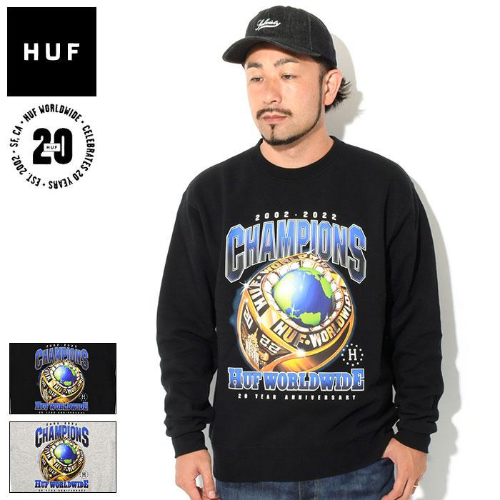 HUF ハフ トレーナー メンズ チャンピオンズ クルーネック HUF ハフ トレーナー メンズ チャンピオンズ クルーネック
