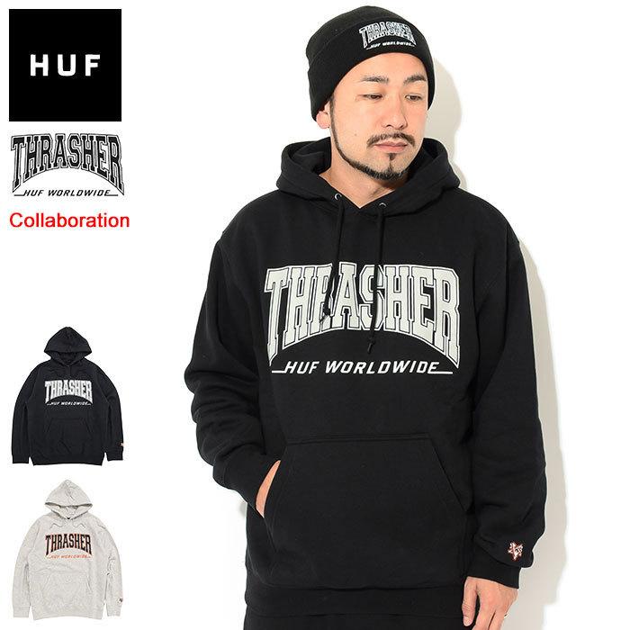 HUF（ハフ） パーカー プルオーバー メンズ スラッシャー ベイビュー