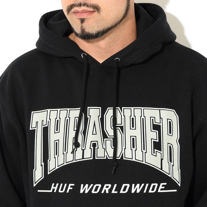 HUF（ハフ） パーカー プルオーバー メンズ スラッシャー ベイビュー