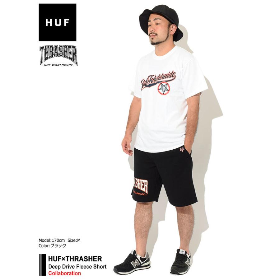 HUF ハフ ハーフパンツ メンズ スラッシャー ディープ ドライブ HUF ハフ ハーフパンツ メンズ スラッシャー ディープ ドライブ