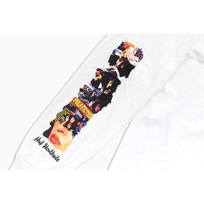 HUF（ハフ） Tシャツ 長袖 メンズ パルプ フィクション コラージュ