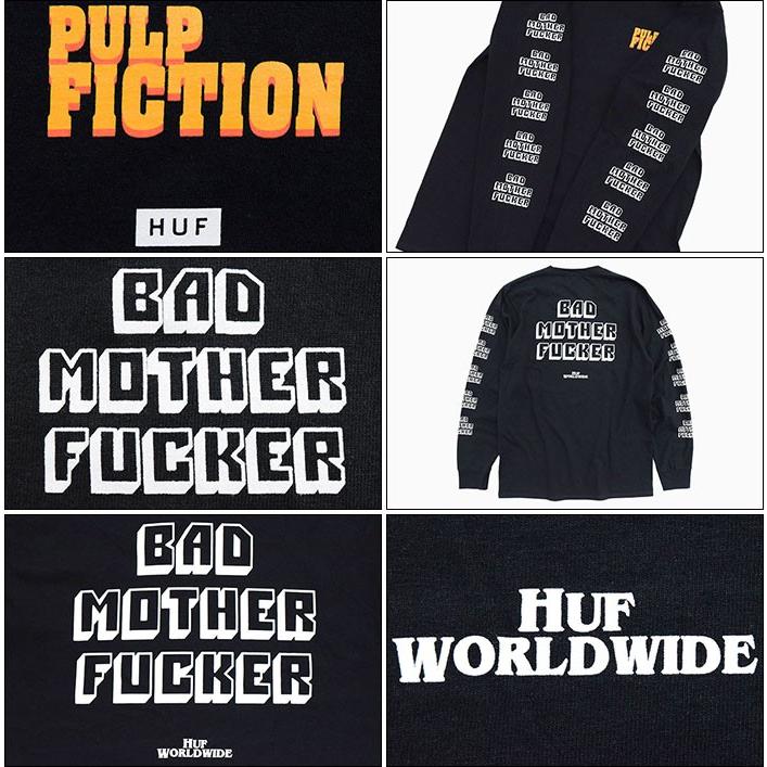 HUF ハフ Tシャツ 長袖 メンズ パルプ フィクション バッド HUF ハフ Tシャツ 長袖 メンズ パルプ フィクション バッド