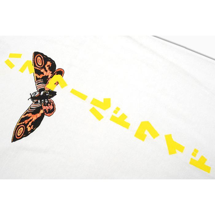 HUF（ハフ） Tシャツ 半袖 メンズ ゴジラ モスラ コラボ ( GODZILLA