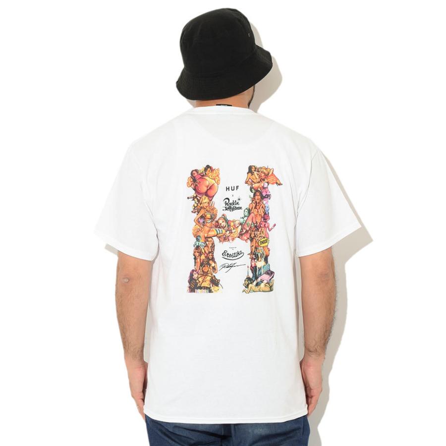HUF（ハフ） Tシャツ 半袖 メンズ ロッキン ジェリー ビーン RJB